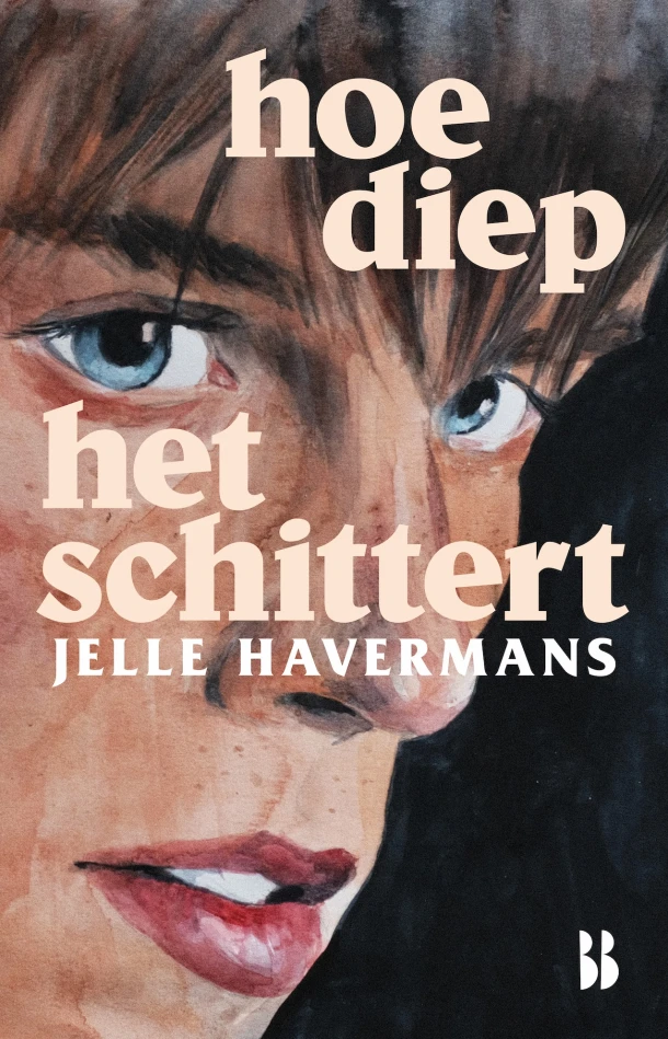 Hoe diep het schittert – Jelle Havermans – boek cover