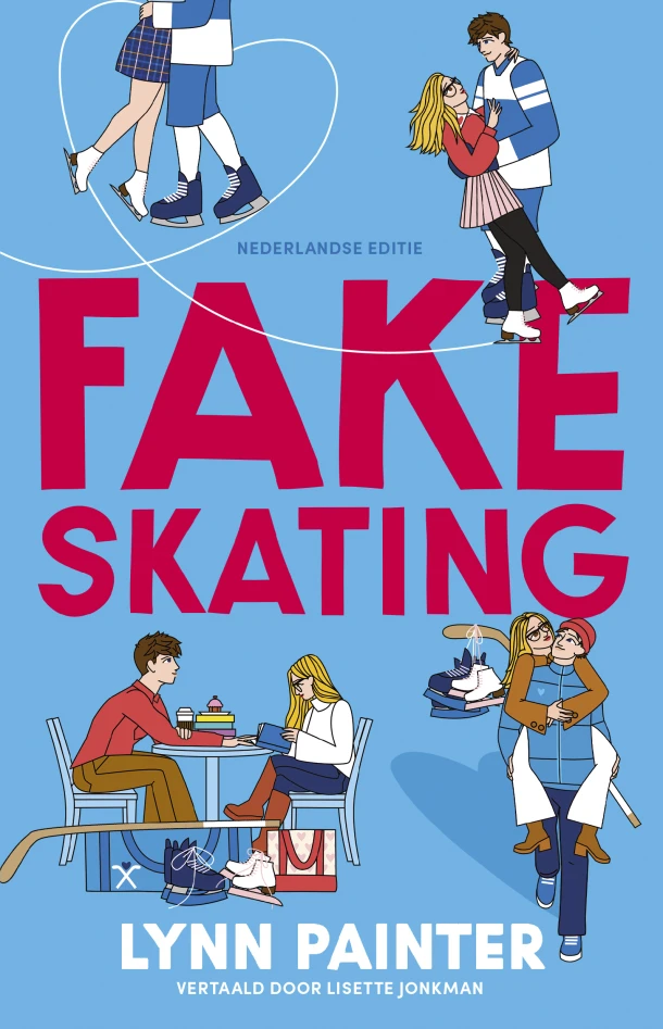 Fake skating – Lynn Painter – boek cover