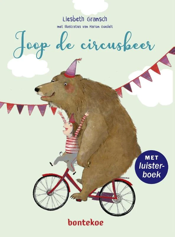 Joop de circusbeer – Liesbeth Gransch – boek cover
