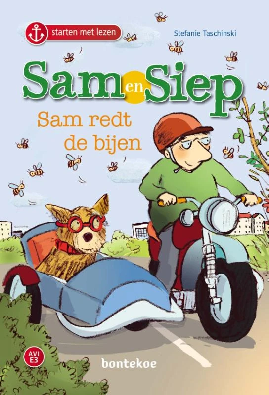 Sam redt de bijen – Stefanie Taschinski – boek cover