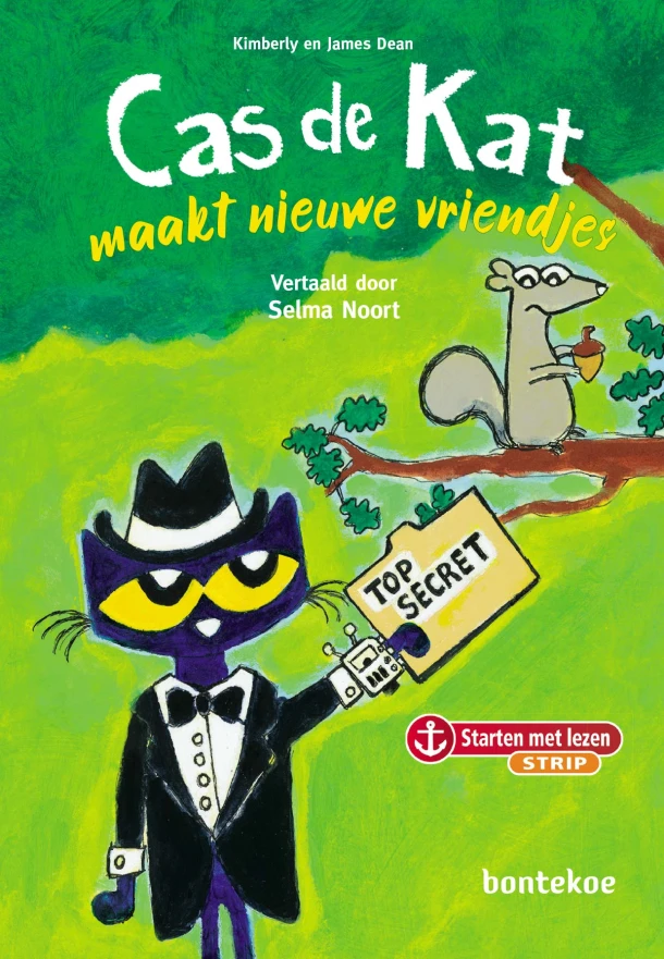 Cas de Kat maakt nieuwe vriendjes – Kimberly Dean – boek cover
