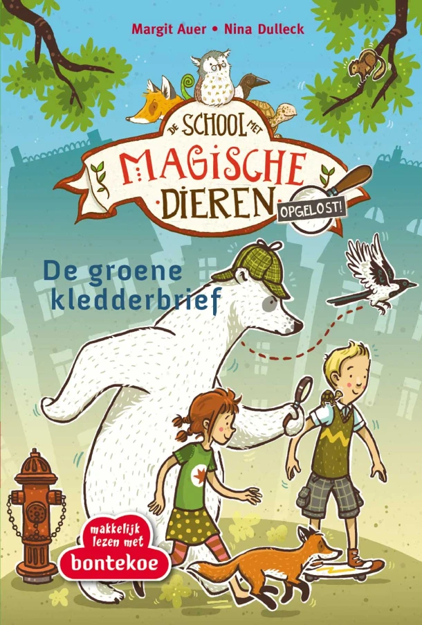 De groene kledderbrief – Margit Auer – boek cover