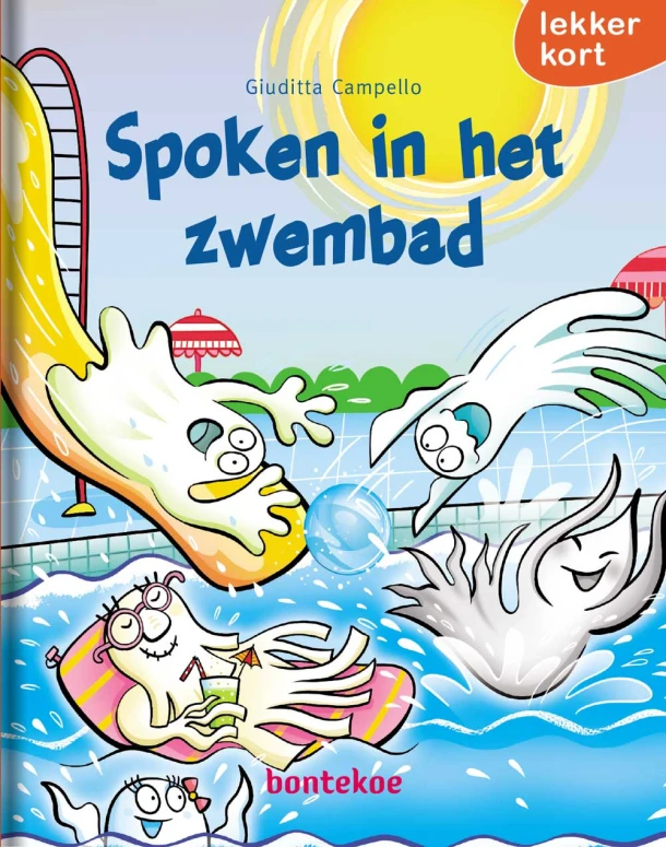 Spoken in het zwembad – Giuditta Campello – boek cover