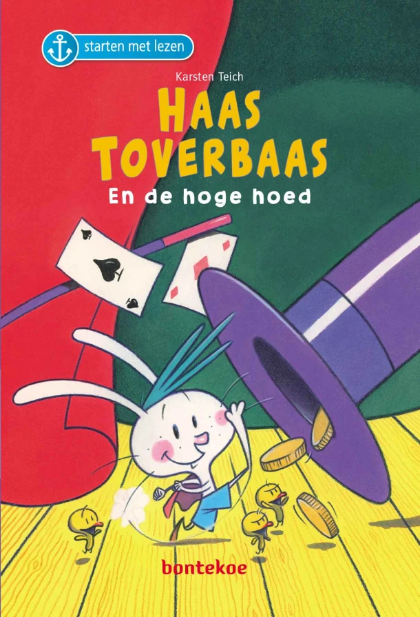 Haas Toverbaas en de hoge hoed – Karsten Teich – boek cover