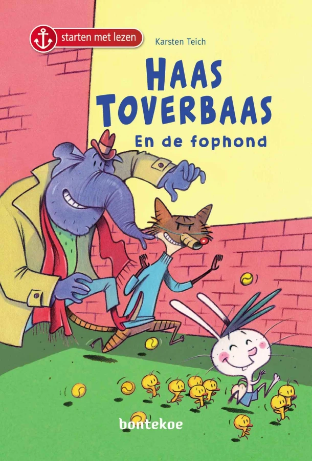 Haas Toverbaas en de fophond – Karsten Teich – boek cover