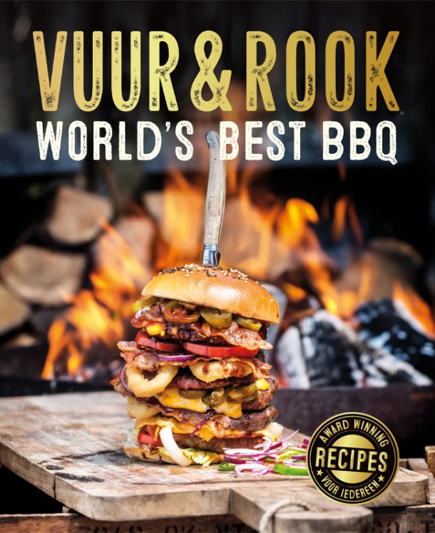 Vuur & Rook - World¿s best BBQ – Martijn Schimmel – boek cover