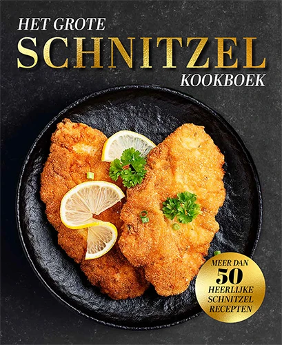 Het grote schnitzelkookboek – Liesbeth Willemars – boek cover