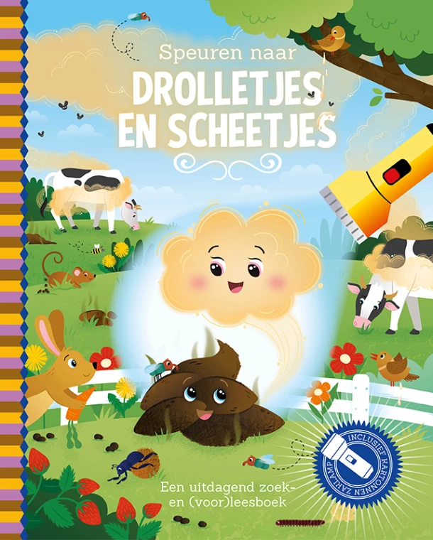Speuren naar drolletjes en scheetjes – boek cover