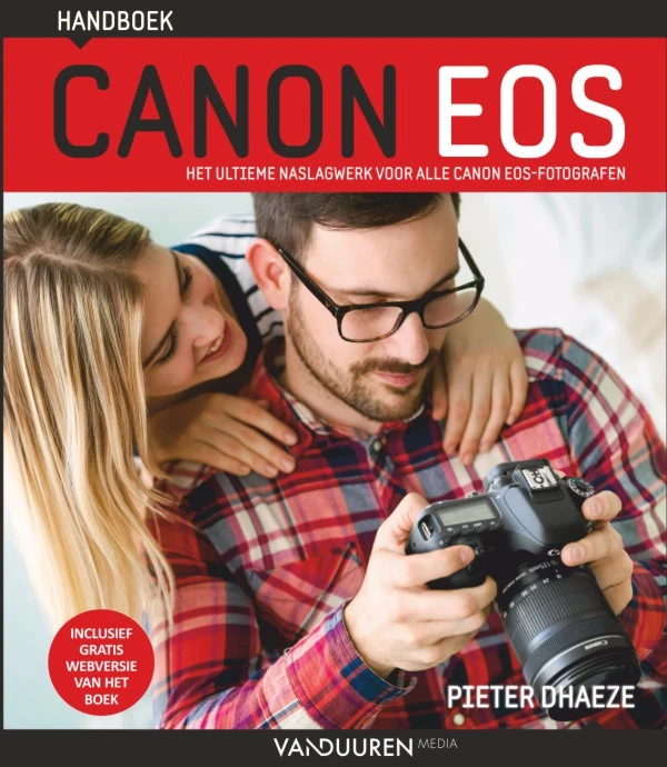 Handboek Canon EOS – Pieter Dhaeze – boek cover