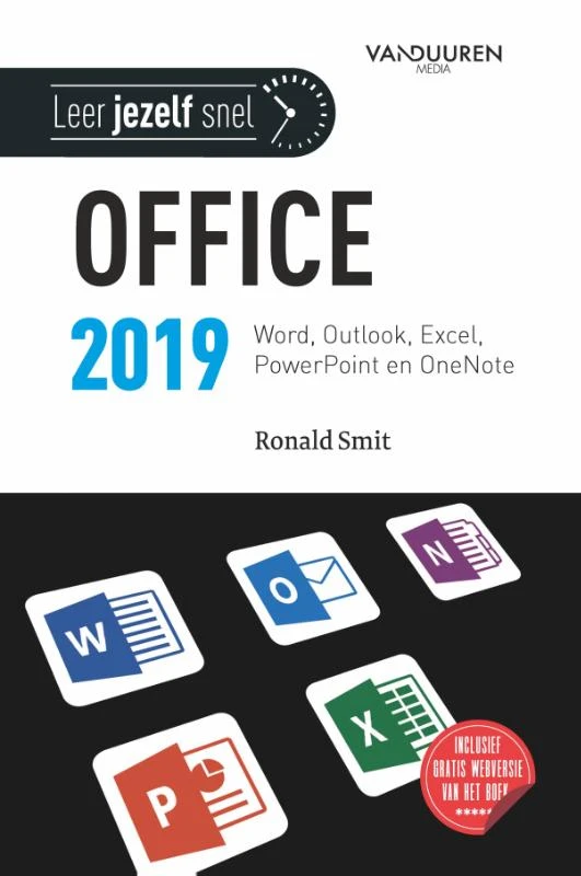 Microsoft Office 2019 – Ronald Smit – boek cover