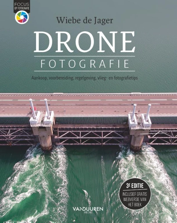 Dronefotografie – Wiebe de Jager – boek cover