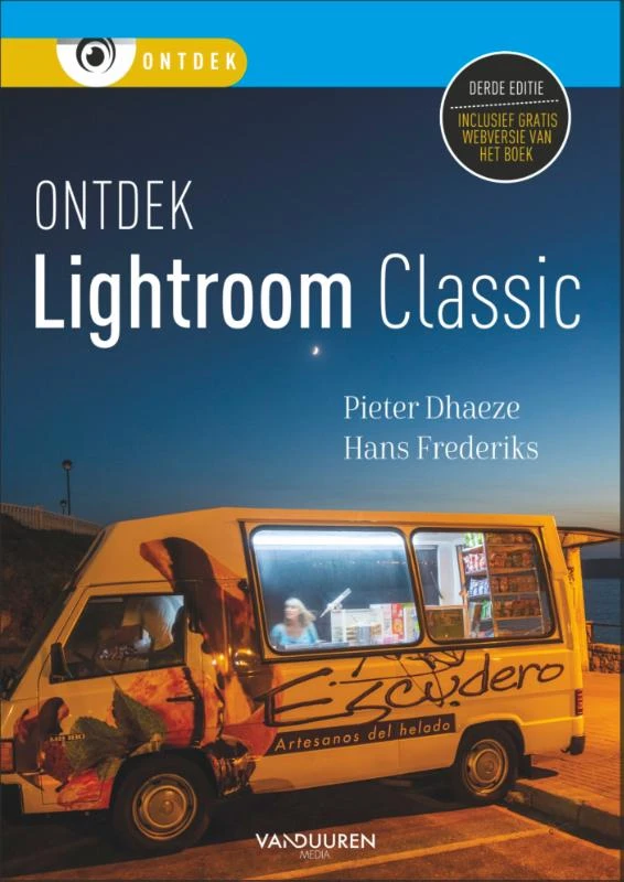 Ontdek Lightroom Classic – Pieter Dhaeze – boek cover
