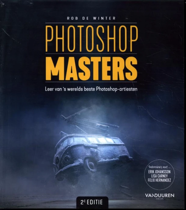 Photoshop Masters – Rob de Winter – boek cover