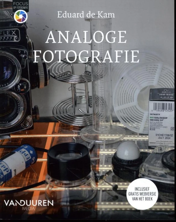 Analoge fotografie – Eduard de Kam – boek cover