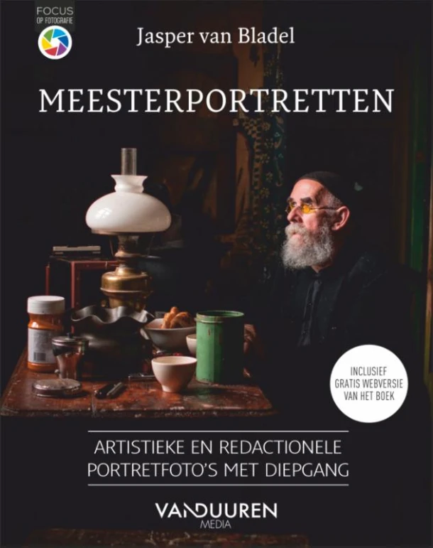 Meesterportretten – Jasper van Bladel – boek cover