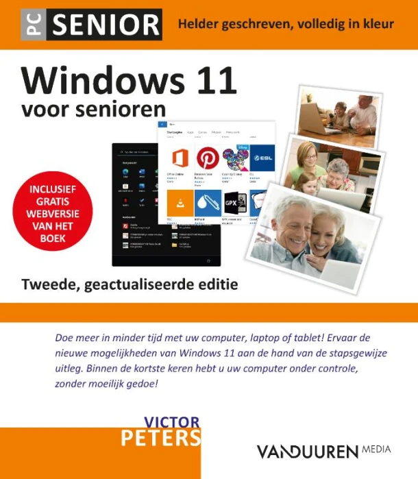 Windows 11 voor senioren – Victor G.B. Peters – boek cover