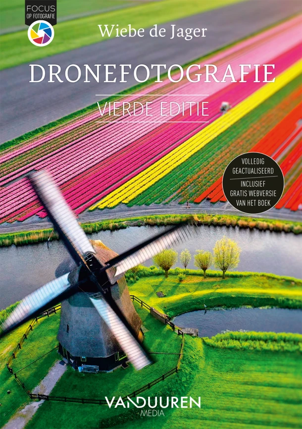 Dronefotografie – Wiebe de Jager – boek cover