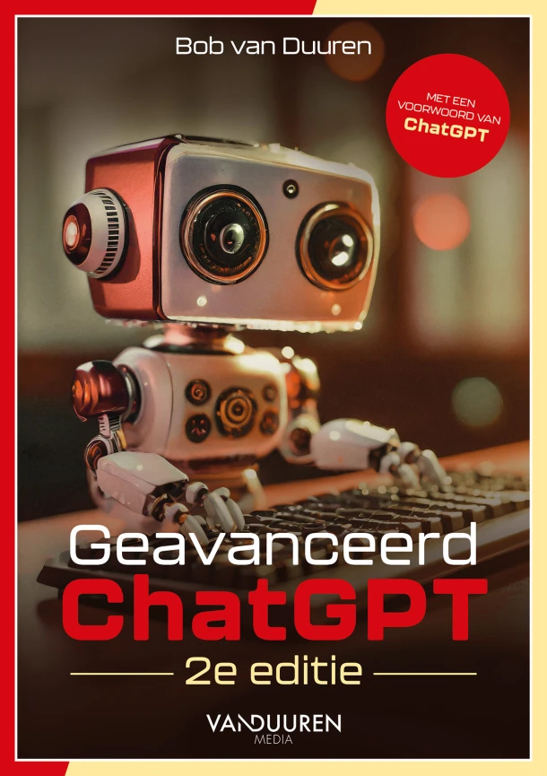 Geavanceerd ChatGPT – Bob van Duuren – boek cover