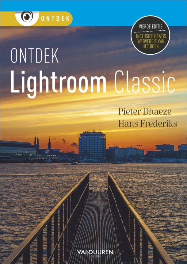 Ontdek Lightroom Classic – Pieter Dhaeze – boek cover