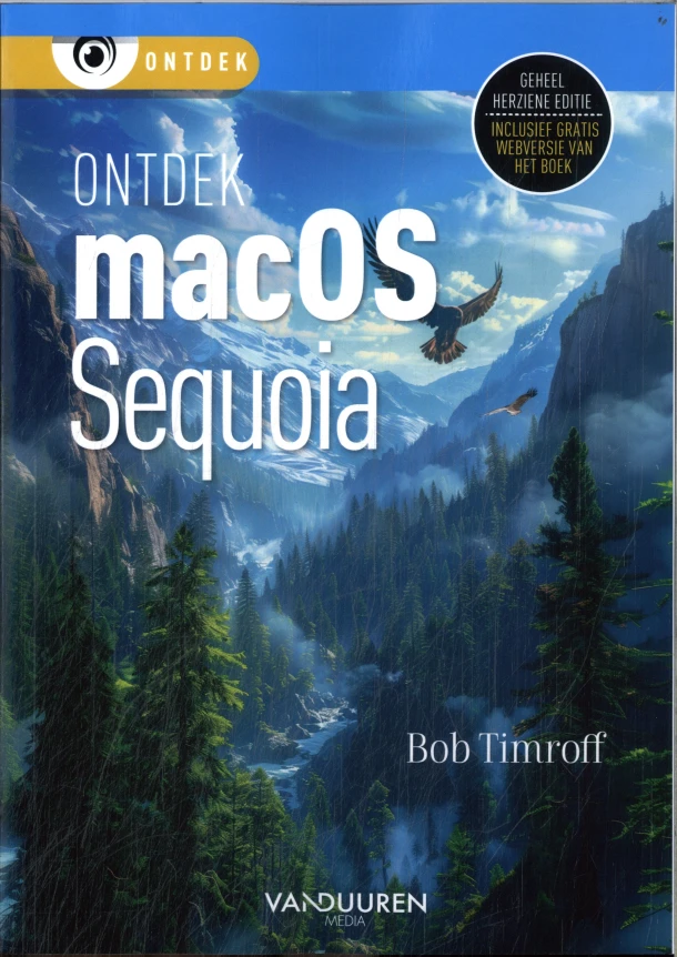 Ontdek macOS Sequoia – Bob Timroff – boek cover