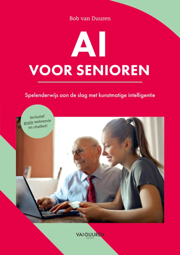 AI voor senioren – Bob van Duuren – boek cover