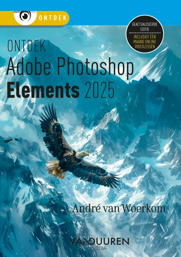 Ontdek Photoshop Elements 2025 – André van Woerkom – boek cover