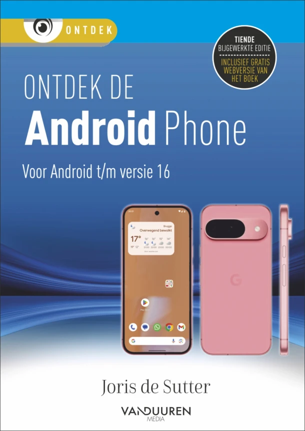 Ontdek de Android-phone – Joris de Sutter – boek cover