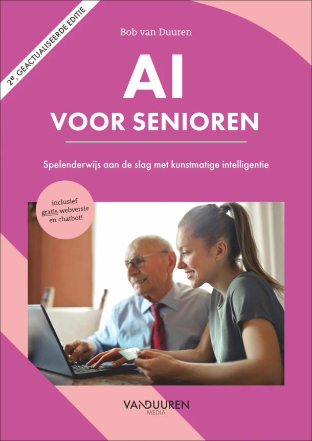 AI voor senioren – Bob van Duuren – boek cover