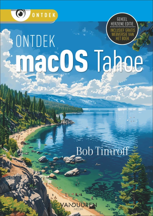 Ontdek macOS Tahoe – Bob Timroff – boek cover