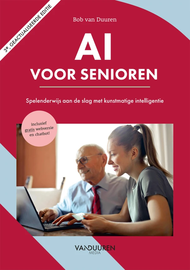 AI voor senioren – Bob van Duuren – boek cover