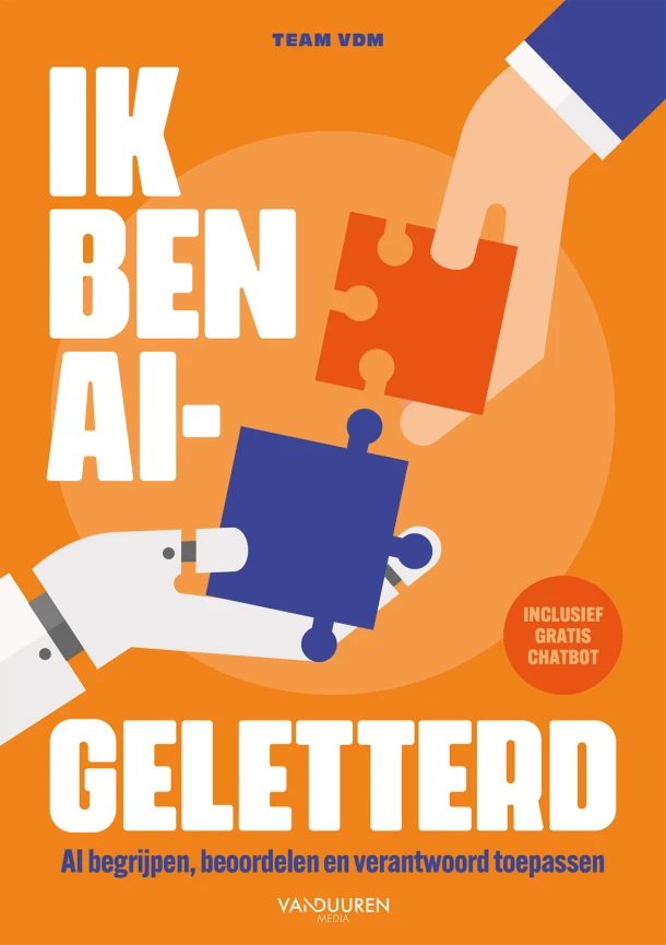 Ik ben AI-geletterd – Team VDM – boek cover