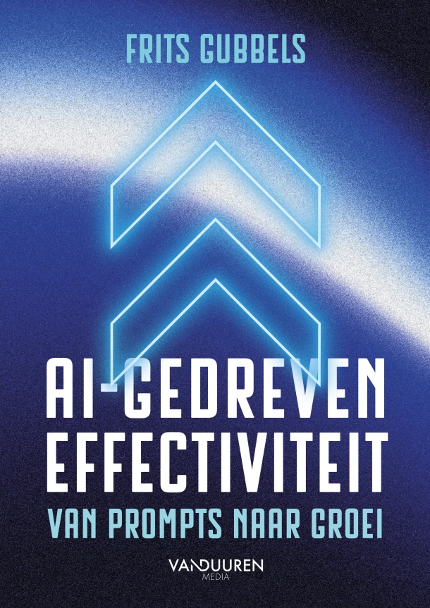 AI-gedreven effectiviteit – Frits Gubbels – boek cover