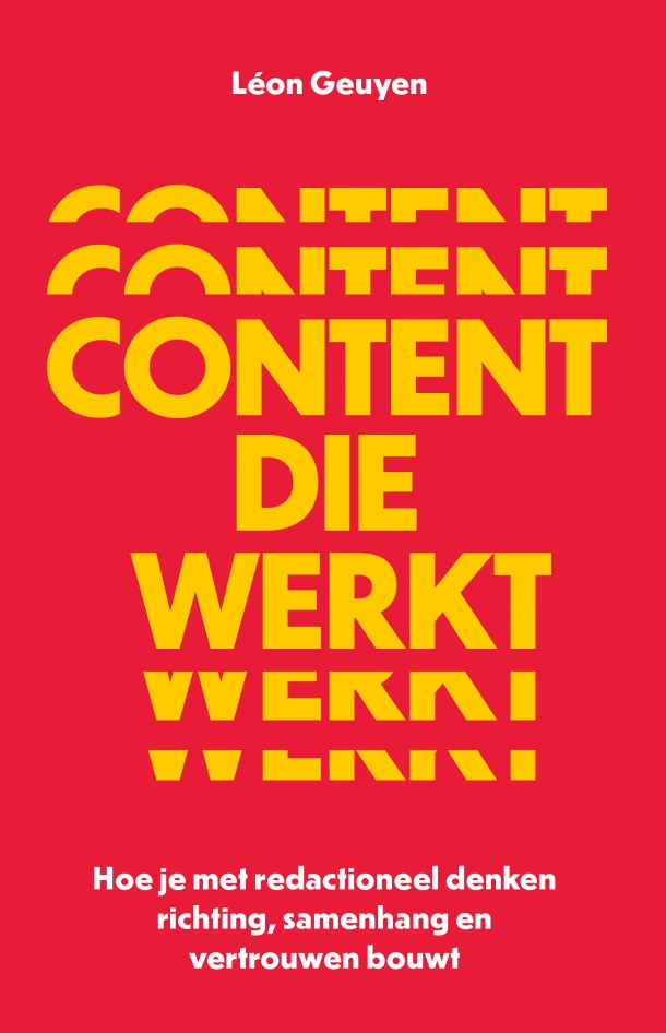 Content die werkt – Léon Geuyen – boek cover