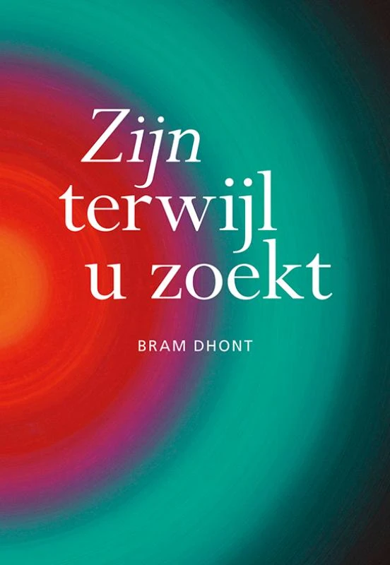 Zijn terwijl u zoekt – Bram Dhont – boek cover