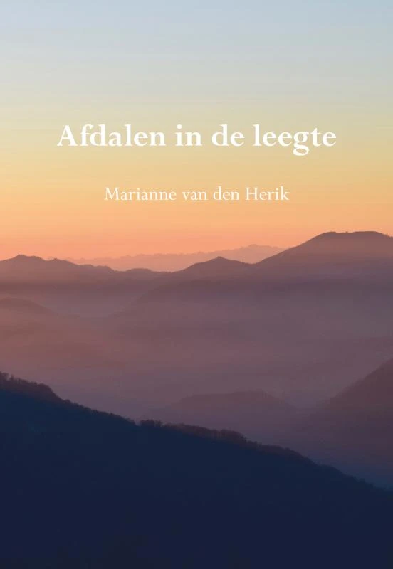 Afdalen in de leegte – Marianne van den Herik – boek cover