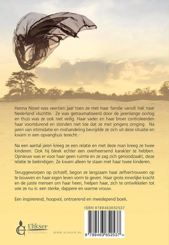 Verscholen achter mijn lach – Hanna Nissel – boek cover