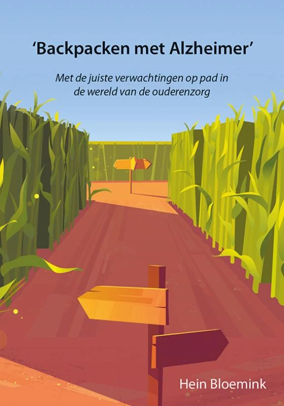 Backpacken met Alzheimer – Hein Bloemink – boek cover