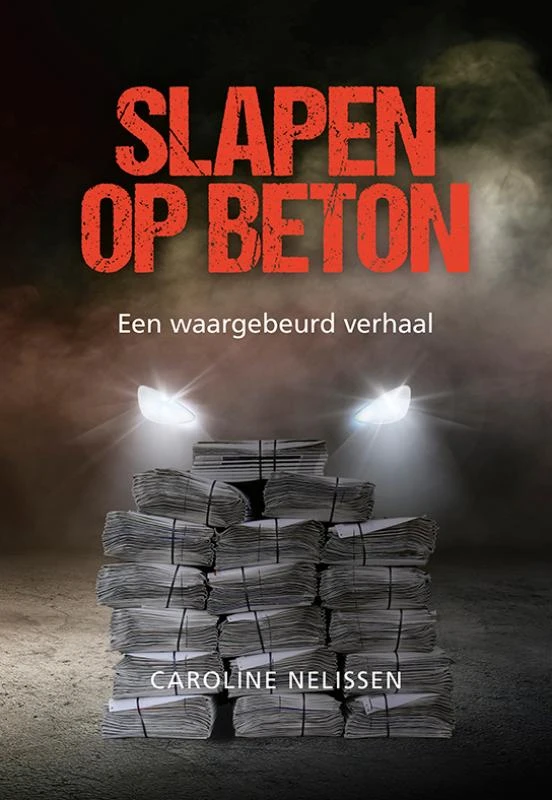 Slapen op beton – Caroline Nelissen – boek cover