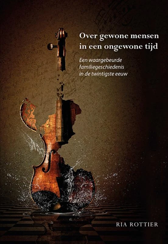 Over gewone mensen in een ongewone tijd – Ria Rottier – boek cover