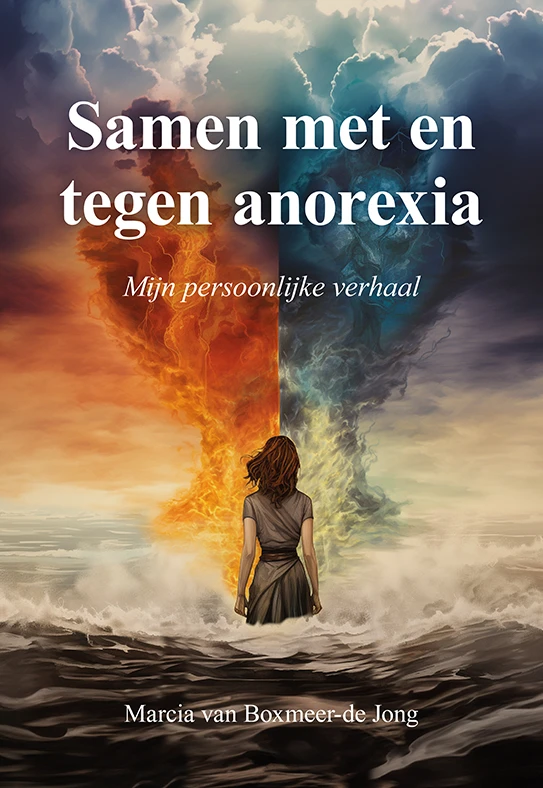 Samen met en tegen anorexia – Marcia van Boxmeer-de Jong – boek cover