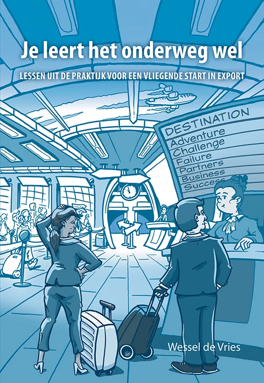 Je leert het onderweg wel – Wessel de Vries – boek cover