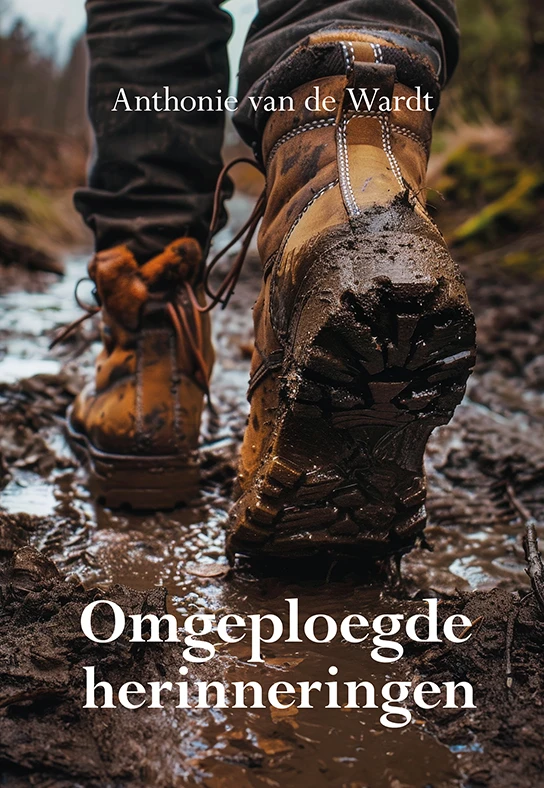 Omgeploegde herinneringen – Anthonie van de Wardt – boek cover