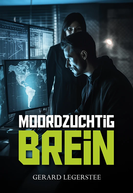 Moordzuchtig brein – Gerard Legerstee – boek cover