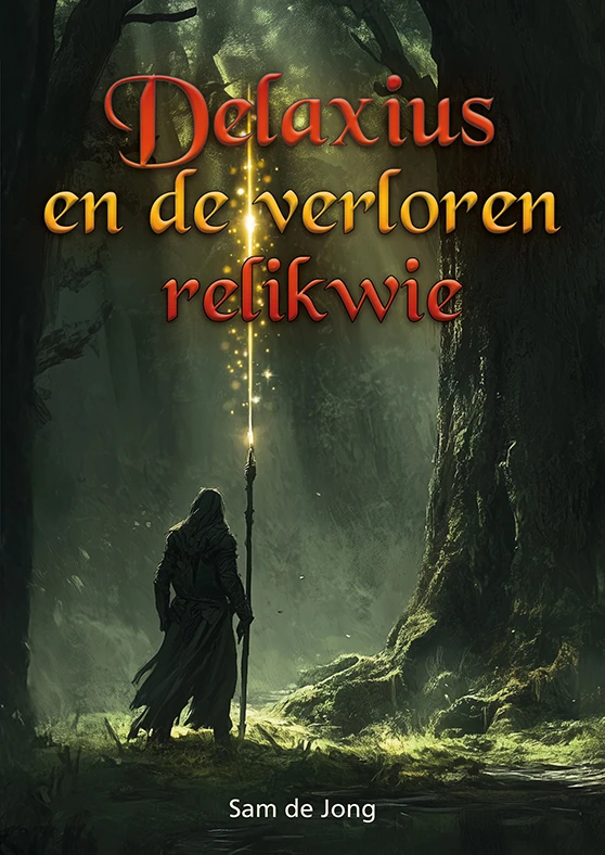 Delaxius en de verloren relikwie – Sam de Jong – boek cover