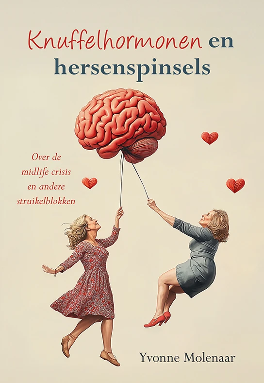 Knuffelhormonen en hersenspinsels – Yvonne Molenaar – boek cover