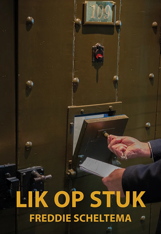 Lik op stuk – Freddie Scheltema – boek cover