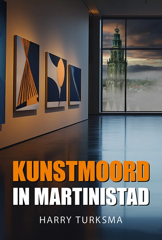 Kunstmoord in Martinistad – Harry Turksma – boek cover