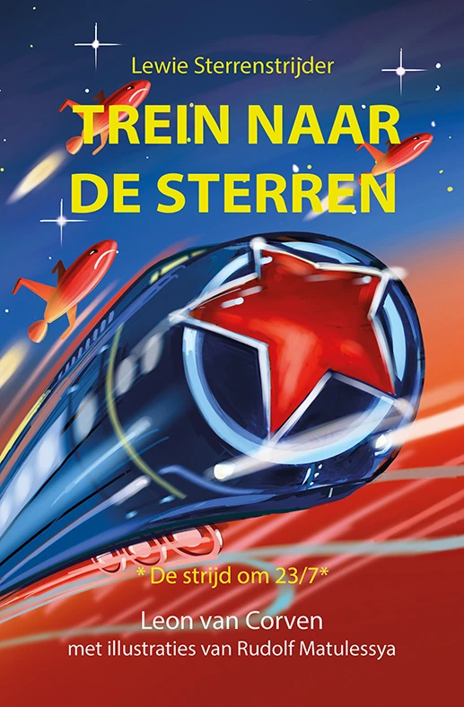 Trein naar de sterren – Leon van Corven – boek cover