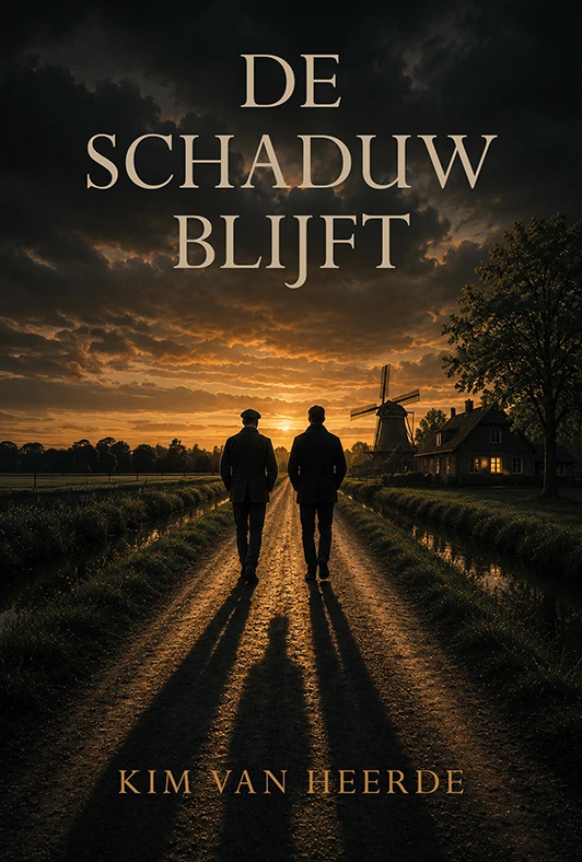 De schaduw blijft – Kim van Heerde – boek cover