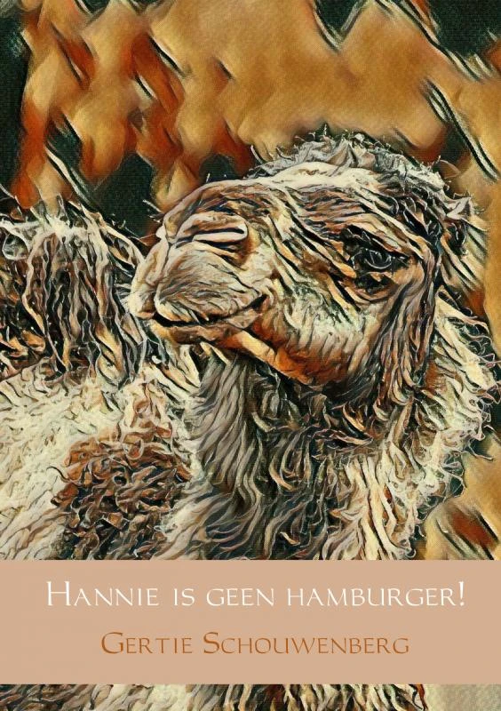 Hannie is geen hamburger! – Gertie Schouwenberg – boek cover